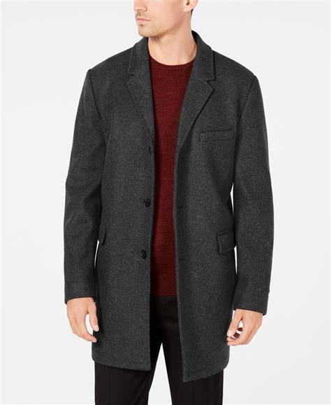 michael kors slim fit over coat|Michael Kors overcoat.